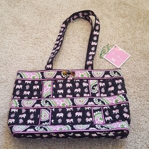 Authentic Vera Bradley Small Tic Tac Tote